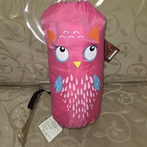 Pink Owl Sleeping Bag